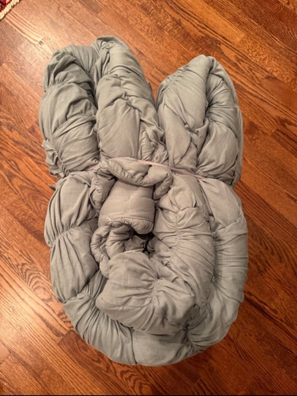 New Anthropologie Constance Cotton Jersey Cloud Quilt Size King - Picture 6 of 8